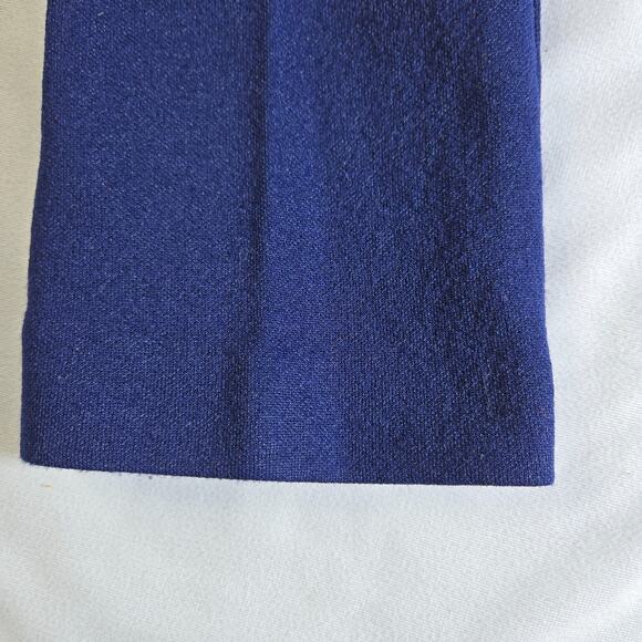 Mothercare Vintage Boy's Suspender Pants 30 Month Navy Blue 1960s 11" Inseam - Picture 11 of 11